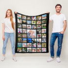 Photo Collage 45 Pics Editable Colour Personalised