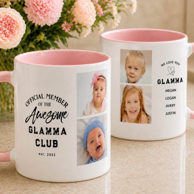 Photo Collage Awesome GLAMMA Mug (Creator Uploaded)