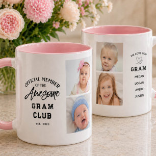 Photo Collage Awesome GRAM Mug
