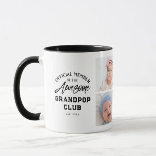 Photo Collage Awesome GRANDPOP Mug