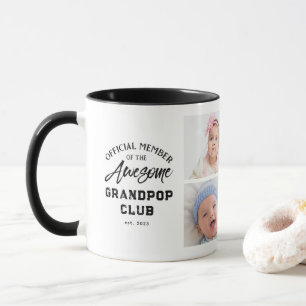 Photo Collage Awesome GRANDPOP Mug