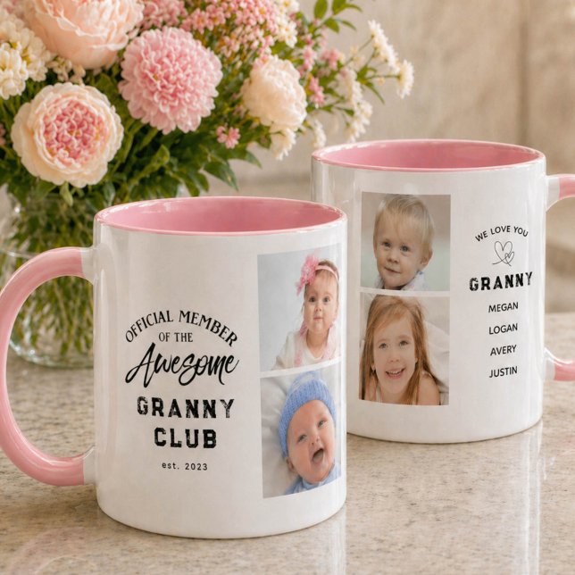 Photo Collage Awesome GRANNY Mug (Creator Uploaded)