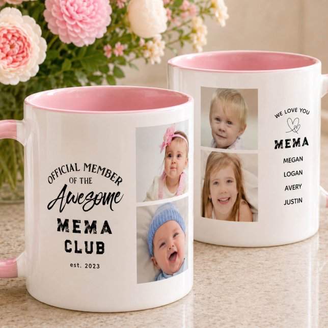 Photo Collage Awesome MEMA Mug (Creator Uploaded)