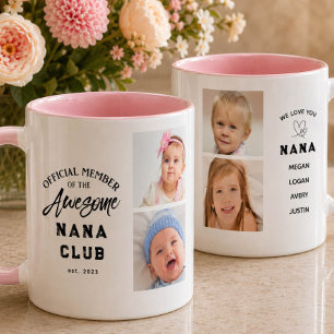 Photo Collage Awesome NANA Mug