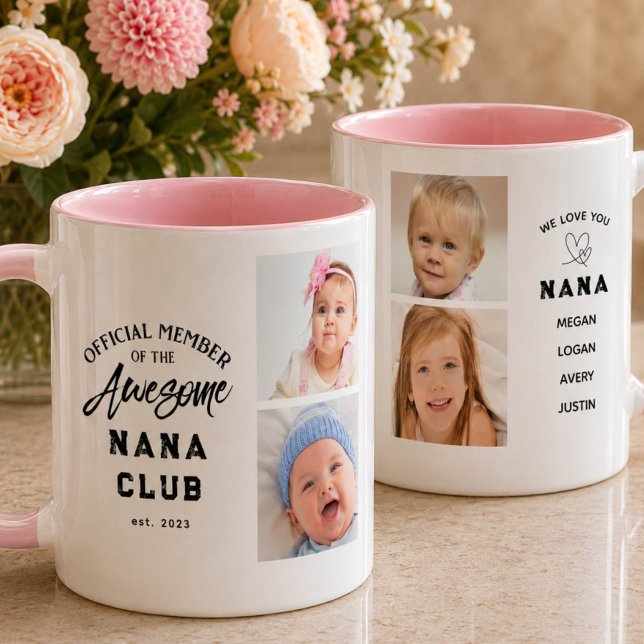 Photo Collage Awesome NANA Mug (Creator Uploaded)