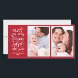 Photo Collage Christmas Cards - 2 Vertical Photos<br><div class="desc">Photo Collage Christmas Cards - 2 Vertical Photos</div>