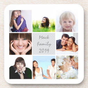 Photo Collage Coaster