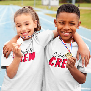 Photo Collage Cousin Crew T-Shirt