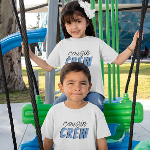 Photo Collage Cousin Crew T-Shirt