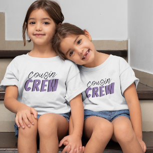 Photo Collage Cousin Crew T-Shirt