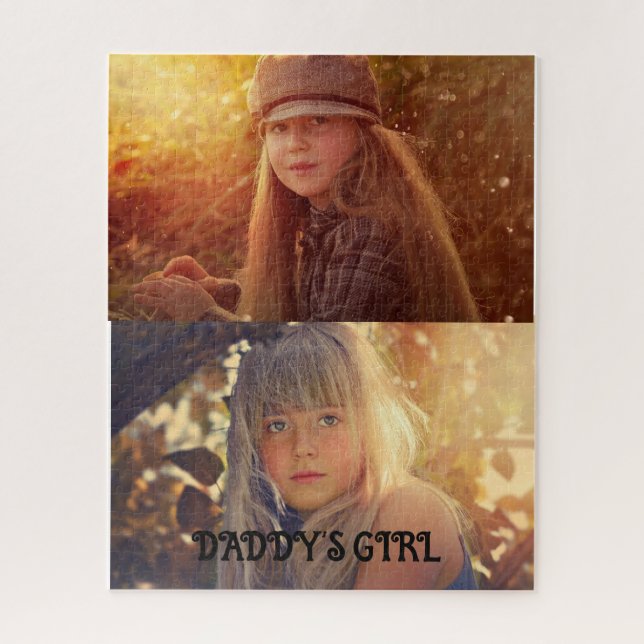 PHOTO COLLAGE CUSTOM JIGSAW PUZZLE (Vertical)