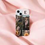 Photo Collage Elegant Monogram Blush Pink iPhone 15 Case<br><div class="desc">Introducing our personalised iPhone case, a perfect blend of style and sentiment. This case features a 4-photo collage, with 2 vertical and 2 horizontal photos, allowing you to showcase your favourite memories. At the top, personalise it with your monogram, adding a unique and elegant touch. Designed for those who cherish...</div>