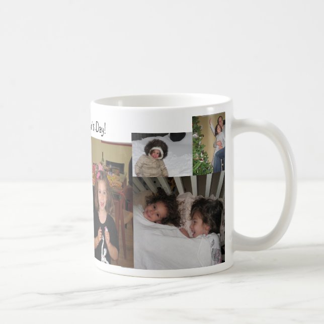 Photo Collage Father's Day Mug (Right)