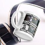 Photo Collage Film Strip Personalized DIY Custom Large Coffee Mug<br><div class="desc">Photo Collage Film Strip Personalized DIY Custom mugs from Ricaso .. ideal for keepsake gift ideas .. add your own photos and text</div>