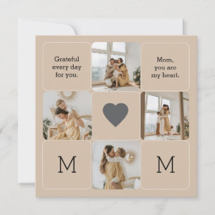 Photo Collage for Mum - Greeting cards