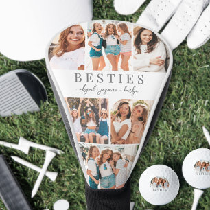 Photo Collage Friends Golf Head Cover