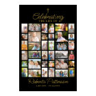 Photo Collage Funeral Celebration of Life Welcome