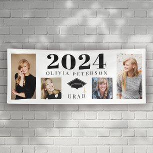 Photo Collage Graduate Class of 2024 Banner