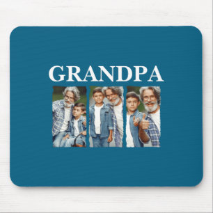 Photo Collage Grandpa D Gift  Mouse Pad