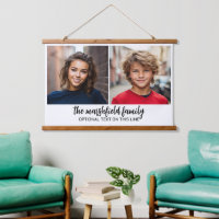 Photo Collage Grid - Text On Bottom - White