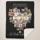 Photo Collage Heart Together we Make a Family