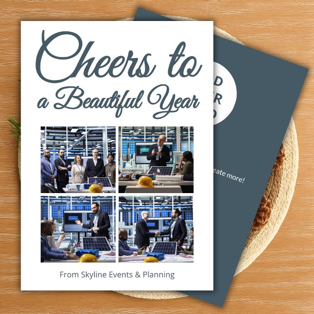 Photo Collage Holiday Card for Realtors (Creator Uploaded)