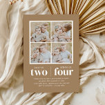 Photo Collage Joint Birthday Invitation<br><div class="desc">Photo Collage Joint Birthday Invitation</div>