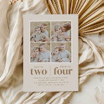 Photo Collage Joint Birthday Invitation<br><div class="desc">Photo Collage Joint Birthday Invitation</div>