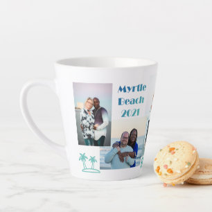 Photo Collage Latte Mug