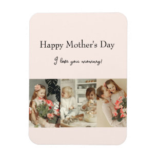 Photo Collage & Message - Personalized Gift Magnet