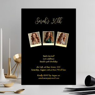 Photo Collage Milestone Birthday 