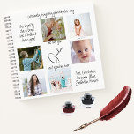 Photo Collage Modern We Love You Best Grandma Ever Notebook<br><div class="desc">Stylish and unique modern photo collage with trendy artistic typography with dedication to your beloved grandmother to celebrate Mother's Day or grandma's birthday with this nice keepsake. Personalise it with your best photos and grandkids names.</div>