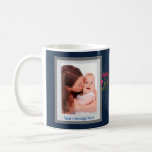 Photo Collage Mother's Day  Coffee Mug<br><div class="desc">CAN BE FULLY CUSTOMIZED -- CHANGE BACKGROUND COLOR; FRAME COLOR -- MAKE IT YOUR OWN!All your choices! Look at the variety of both solid and "textured" backgrounds to select from -- have fun! OR, of course, leave as is and just easily add your own photos. What a special way to...</div>