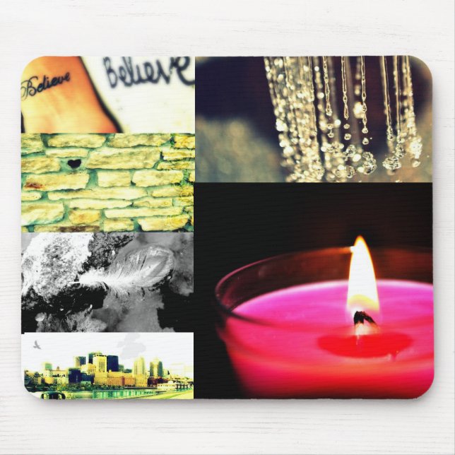 photo collage mousepad (Front)