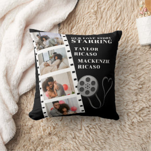 Photo Collage Movie Strip Personalised DIY Custom Cushion
