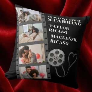Photo Collage Movie Strip Personalised DIY Custom Cushion