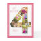 Photo Collage Number 4 Girl's 4th Birthday Card