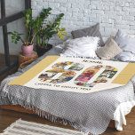 Photo Collage Number 80 Beige 80th Birthday Sherpa Blanket<br><div class="desc">Create your own photo blanket for a unique 80th birthday gift. The photo collage is made up of your favourite photos, into the shape of a number 80. The template is set up ready for you to add your photographs as well as edit (or delete) the wording. The sample wording...</div>