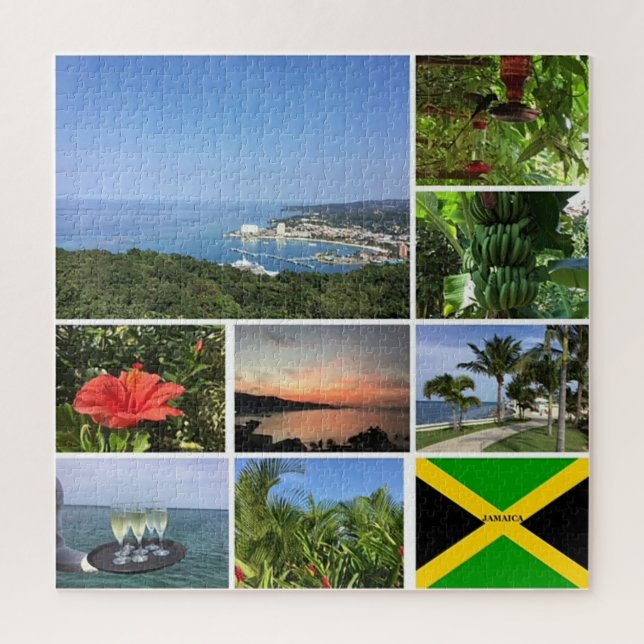 Photo Collage of Jamaica Jigsaw Puzzle (Vertical)