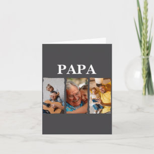 Photo Collage Papa D Gift  Card