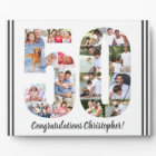 Photo Collage Personalised Number 50 Birthday
