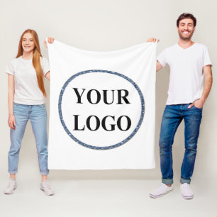 Photo Collage Retro Pattern Personalised Template  Fleece Blanket