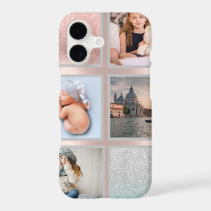 Photo Collage Rose Gold