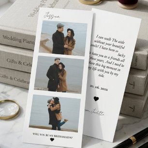 Photo Collage Script Be My Bridesmaid Save The Date