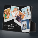 Photo Collage Sisters Cute Personalised Gift Plaque<br><div class="desc">Photo Collage Sisters Cute Personalised Gift</div>