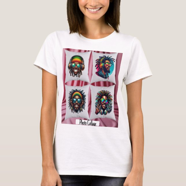 Photo Collage  T-Shirt (Front)