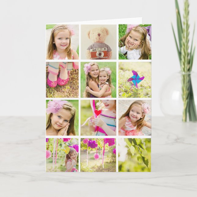 Photo Collage Template Personalised (Front)