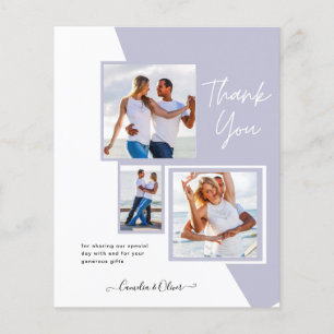 Photo Collage THANK YOU Wedding/Baby/Graduate/ANY Flyer