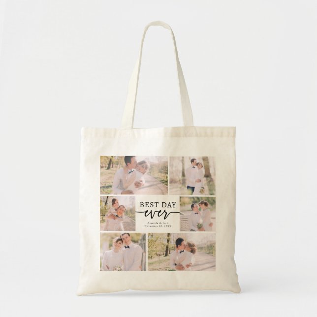 Photo Collage Tote Bag (Front)
