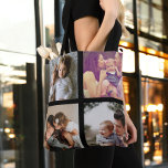 Photo Collage Unique Personalised 8 Photos Tote Bag<br><div class="desc">Photo Collage Unique Personalised 8 Photo template bag from Ricaso</div>